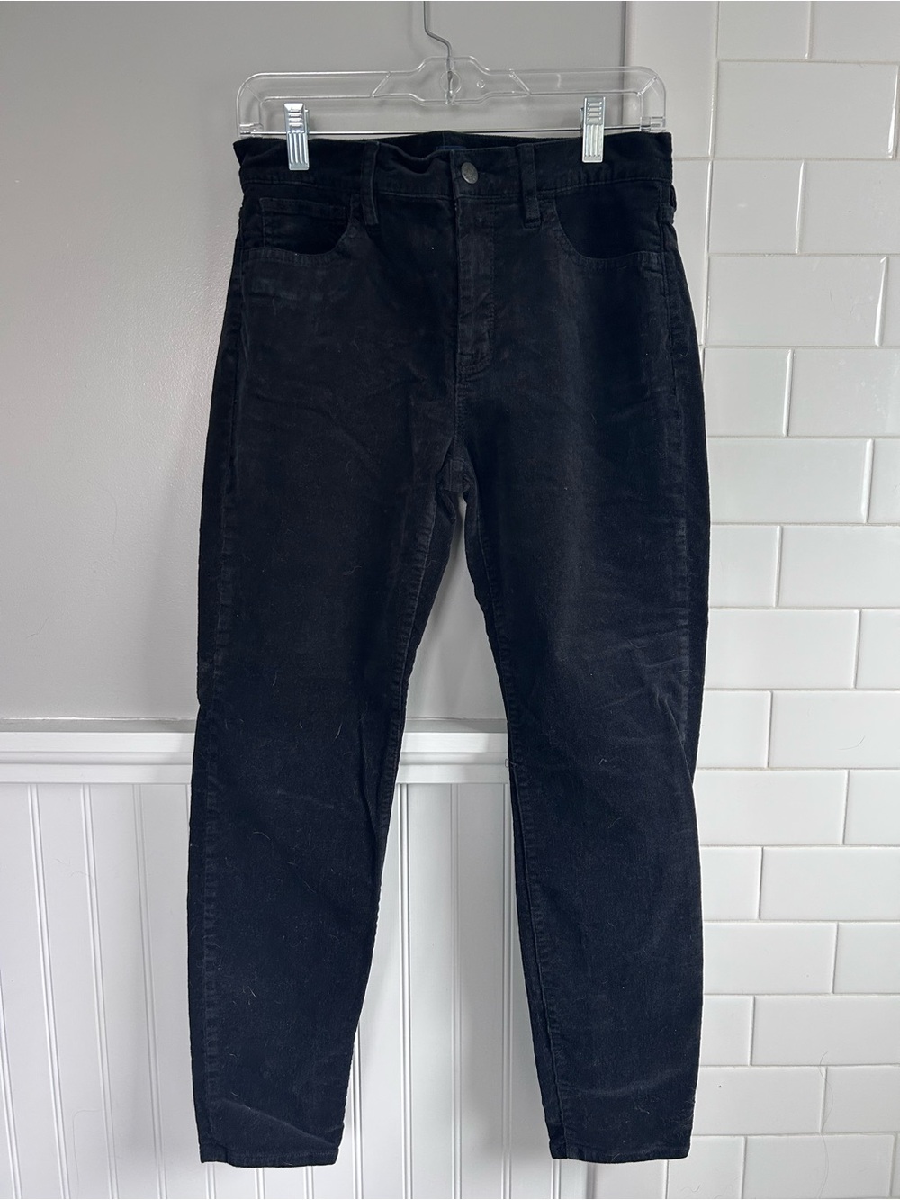 J Crew Factory Black Corduroy pants